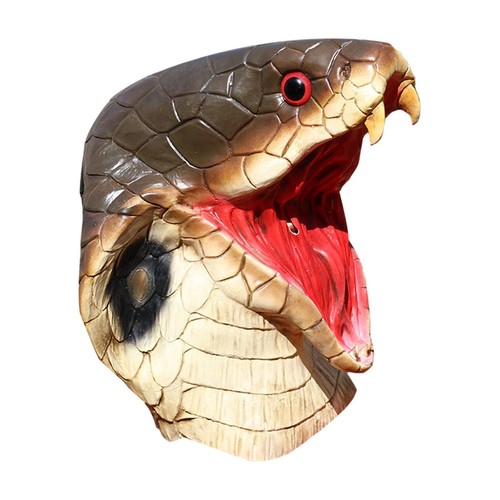 Masque serpent latex - masque, en