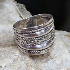 Bague Artisan Vintage Argent