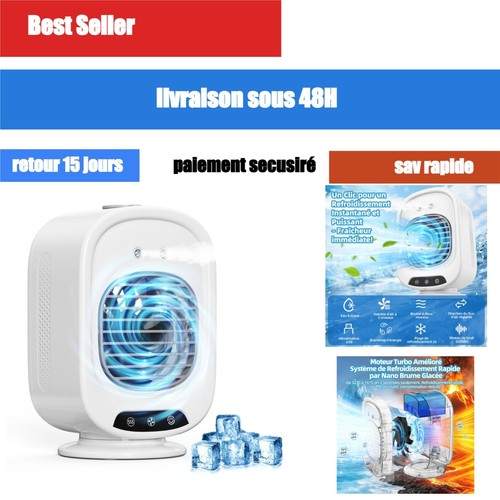 Mini climatiseur portable - 4, en