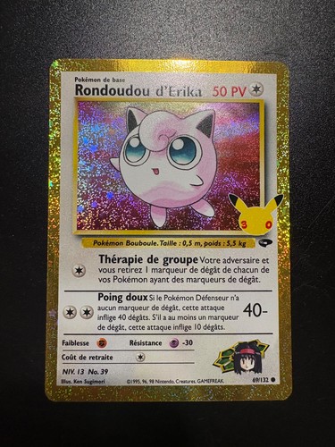 Carte pokemon rondoudou - pokemon,