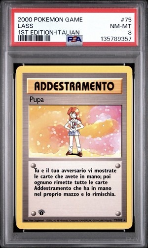 2000 pokemon italian 1st - pokemon,