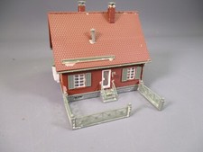 LQ1476 FALLER 2216 Train Ho 1/87 1:87 Maquette montée Maison en briques