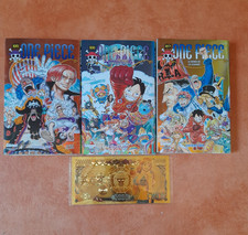 One Piece tomes 105, 106, 107