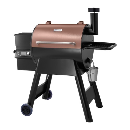 Wood pellet grill smoker - wood,