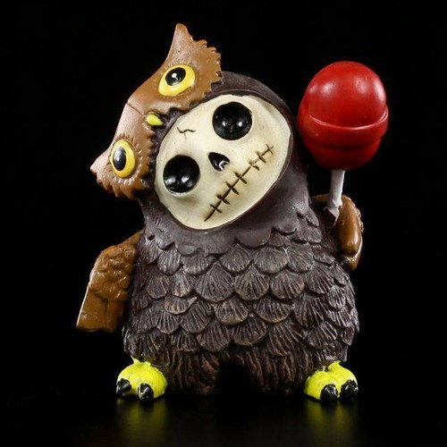 Furry bones figurine - bones,