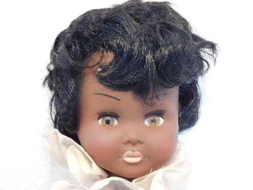Vintage poupee gege noire - vintage,