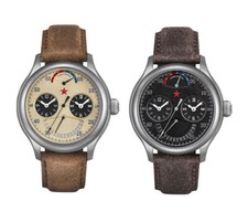 RED STAR SEAGULL ST2545 Dual-Time 42hrs Reserve Retrograde Automatic Watch 45MM