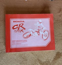 Honda cr 125r : Manuel