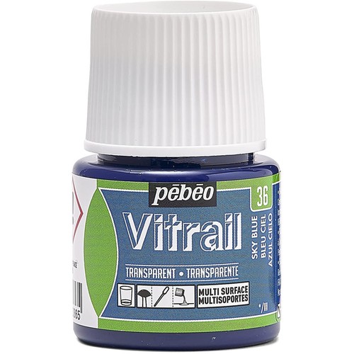Peinture pour verre vitrail - -,