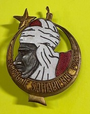 MILITARIA INSIGNIA SAHARAN COMPANY PORTE