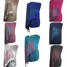 Designer Floral Paisley Shawl Scarf Wrap Pashmina Warm Soft SilkyTouch Gift