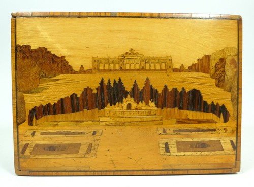 Coffret avec incrustations - avec,