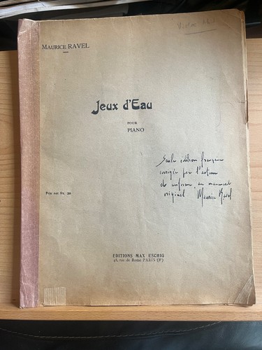 Maurice ravel jeux - maurice,