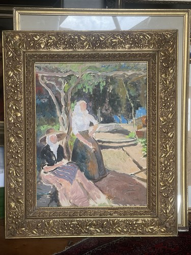 Anonyme huile sur toile - anonyme,