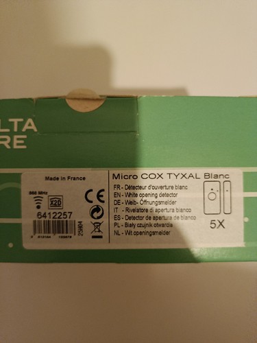 Delta dore micro cox - micro, ref