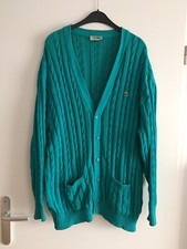 gilet vintage Lacoste vert