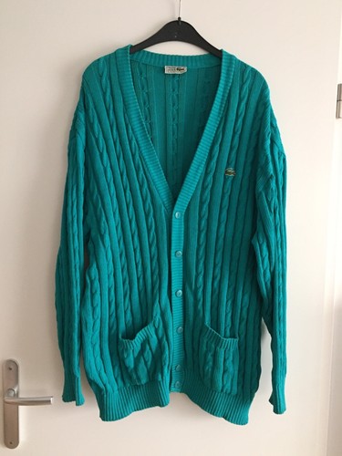Gilet vintage lacoste vert - vintage,