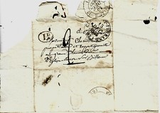 1833 cachet postal ID
