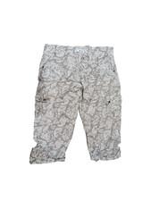 Chicoree breeches size L   W 38 L 21 beige gray floral