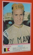 1960 PAUWELS BELGIUM TOUR FRANCE 3 DAYS ANTWERP CYCLING SPRINT MIRROR MAP