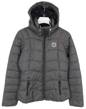 Veste À Rayures Davy Jones GAASTRA Femme Médium Grise À Capuche Matelassée