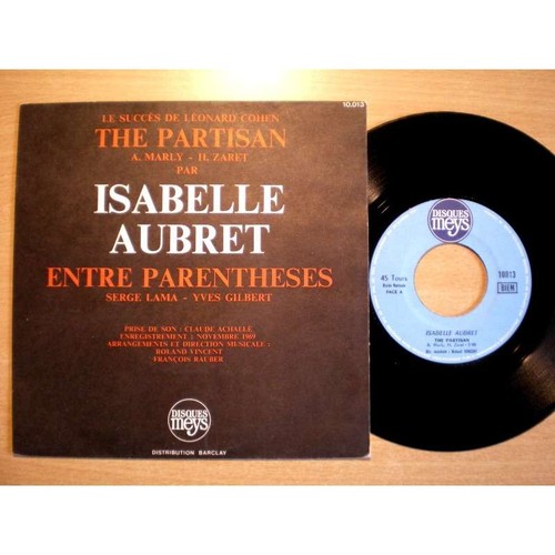 Isabelle aubret 45t - -,