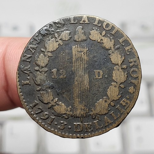 Louis xvi 12 deniers - xvi,