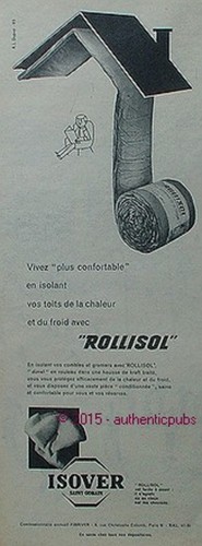 Publicite saint gobain - saint, isover