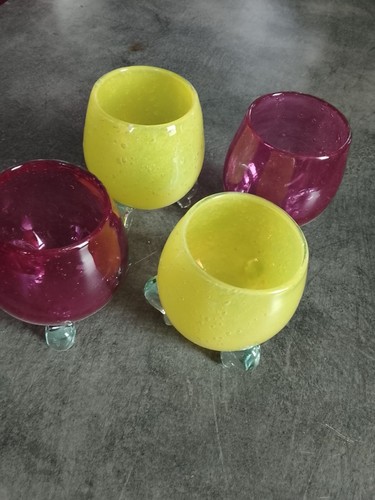 Lot verres boire en - 4,