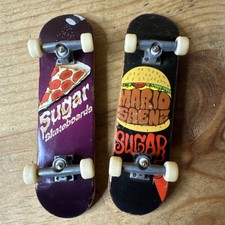 2 Vintage Tech Deck Sugar Skateboards Finger skateboard