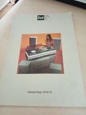 1974 VINTAGE DUAL PLATINUM HI-FI SOUND CATALOG