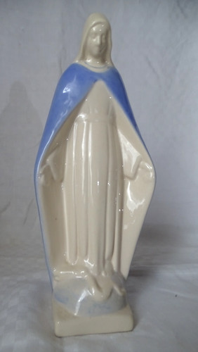 Statuette art deco vierge au - statuette,