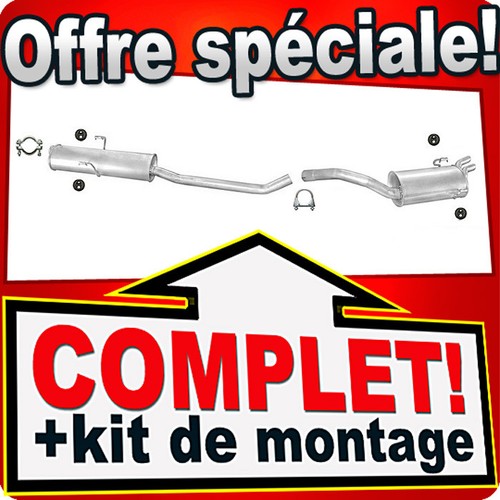 échappement pour peugeot 806 - pour,