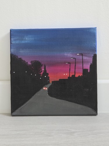 Peinture sur toile paysage