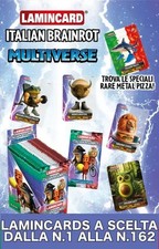 LAMINCARD ITALIAN BRAINROT MULTIVERSE DIRAMIX 2025 CARDS OF YOUR CHOICE N.1 - N.162