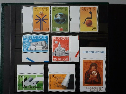 Timbres belgique 1990 1991 - timbres,