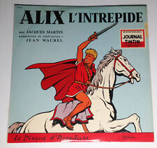ALIX L'INTRÉPIDE disque vinyle LP 33 RPM Musidisc Tintin Jacques Martin