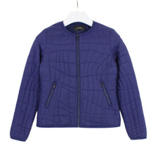 COP COPINE Doudoune Kaori Jacket Women's (EU) 36 Full Zip Padded Quilted Blue