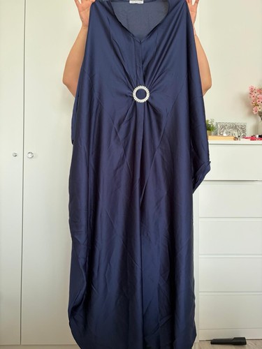 Robe caftan longue - caftan, satin