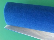 Moquette Adhésif Acoustique Bleu Rouleau Mesure 70X140