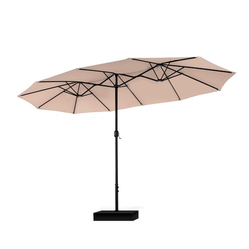 Parasol rectangulaire avec