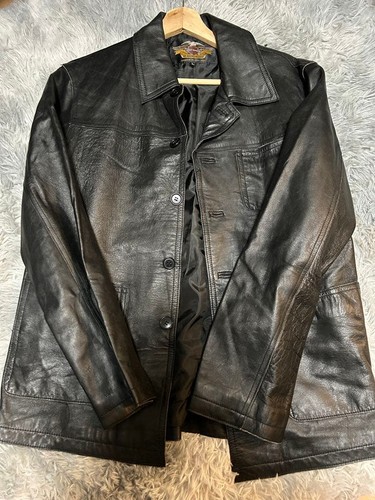 Veste blouson cuir - veste,