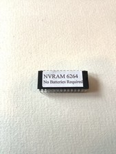 Pinball NVRAM 6264 USED Sega Stern Williams Data East