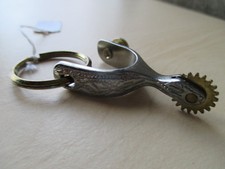 Porte-clé, éperon, thème far-west cheval, cow-boy, western, country, 