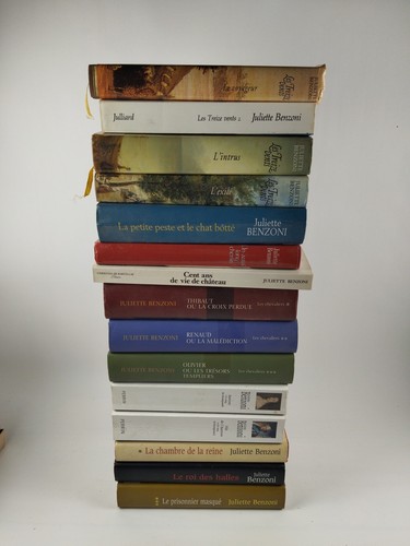 Lot livres juliette benzoni - lot,
