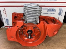 OEM Dolmar 123 Chainsaw Piston and Cylinder Assembly with Crankcase Assembly