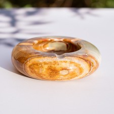 Cendrier en Onyx Marbré et en