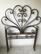 Couple Lit Simple Fer Forgé