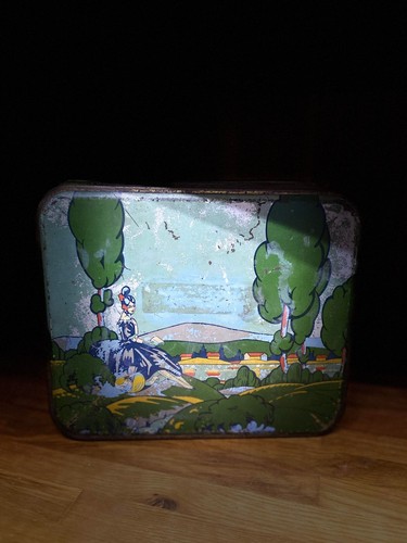 Ancienne boite fer - ancienne,