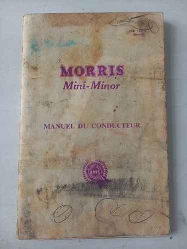 Morris mini minor - morris, du